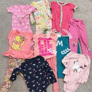 GAP/Carter’s Jumpsuit, Pajamas, Matching Set, Bodysuits, Pants 11 Bundles 12-18M